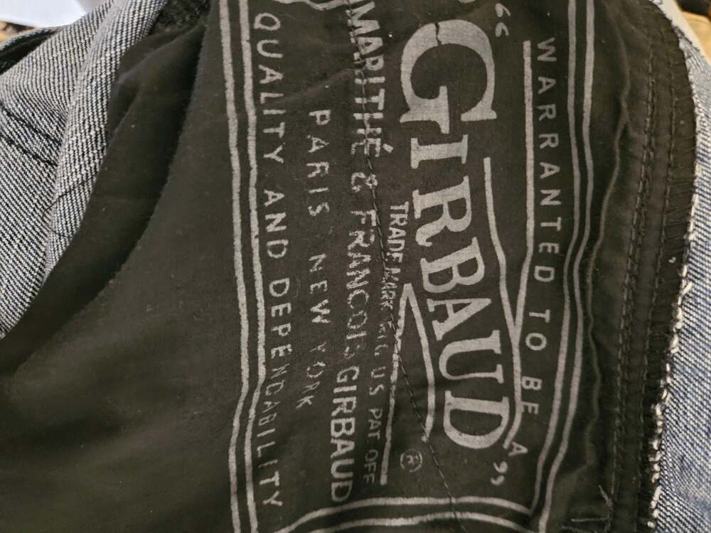 Marithe Francois Girbaud Vintage Y2K Dark Wash Denim Jorts Carpenter Shorts - Picture 8 of 9